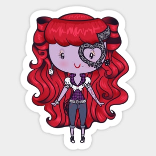 Opera Girl: Lil' CutiEs Sticker